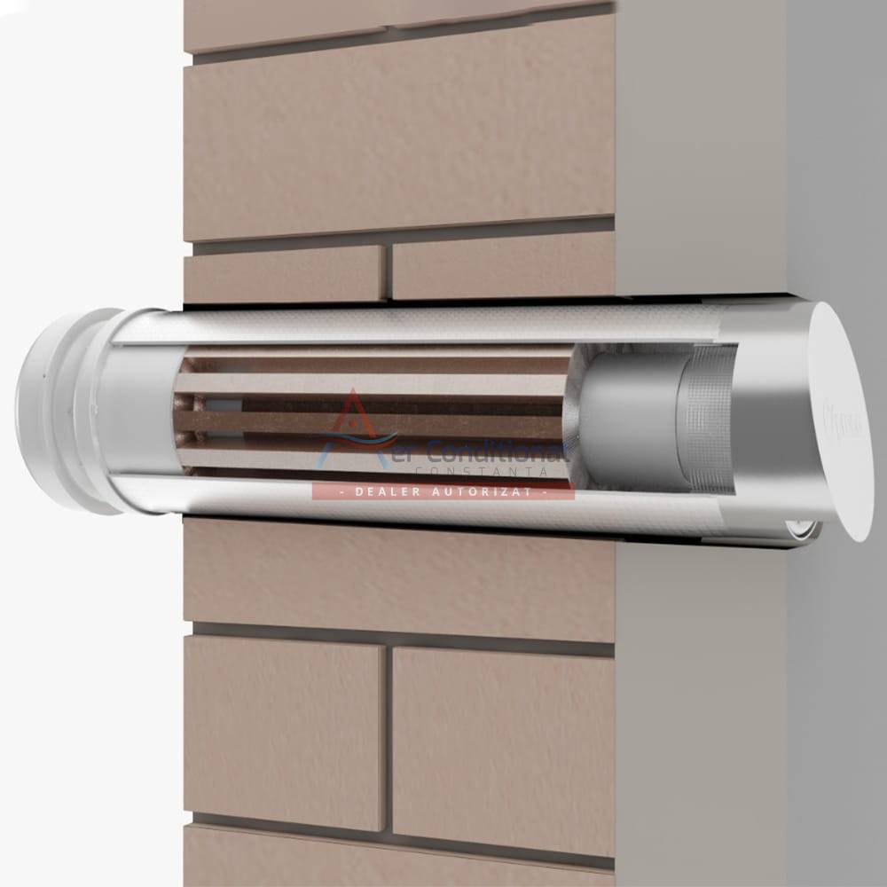 Capac Antivant pentru Recuperatoarele de caldura PRANA 150 - Metal