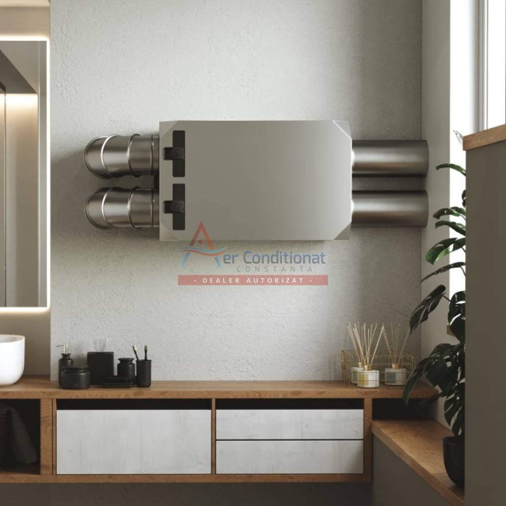 Centrală de ventilație cu recuperare de căldura BSK NOTUS 350 V1, pentru perete
